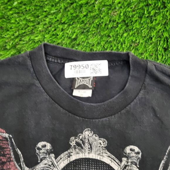 Vintage TapOut MMA Winged Shirt 2XL 25x29 Faded Distressed - Picture 9 of 14